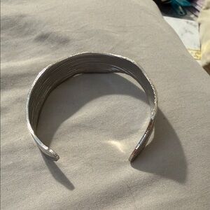 Macy's Silver Cuff Bracelet